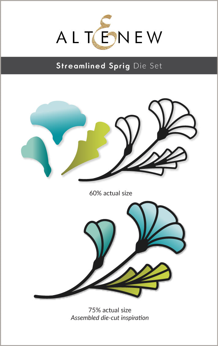 Altenew -Streamlined Sprig Die Set 