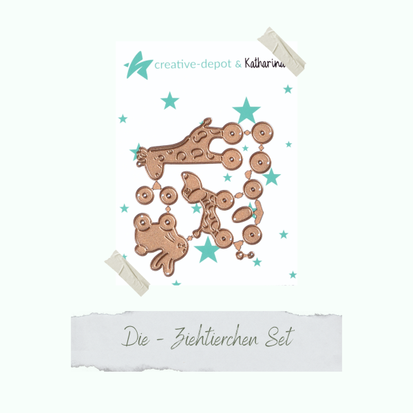 Creative Depot -  Die - Ziehtierchen Set 