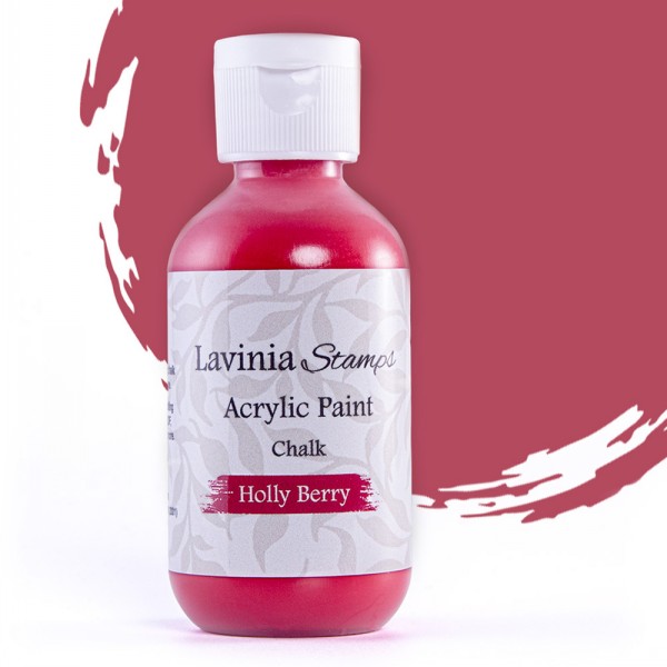 Lavinia - Chalk Acrylic Paint Holly Berry