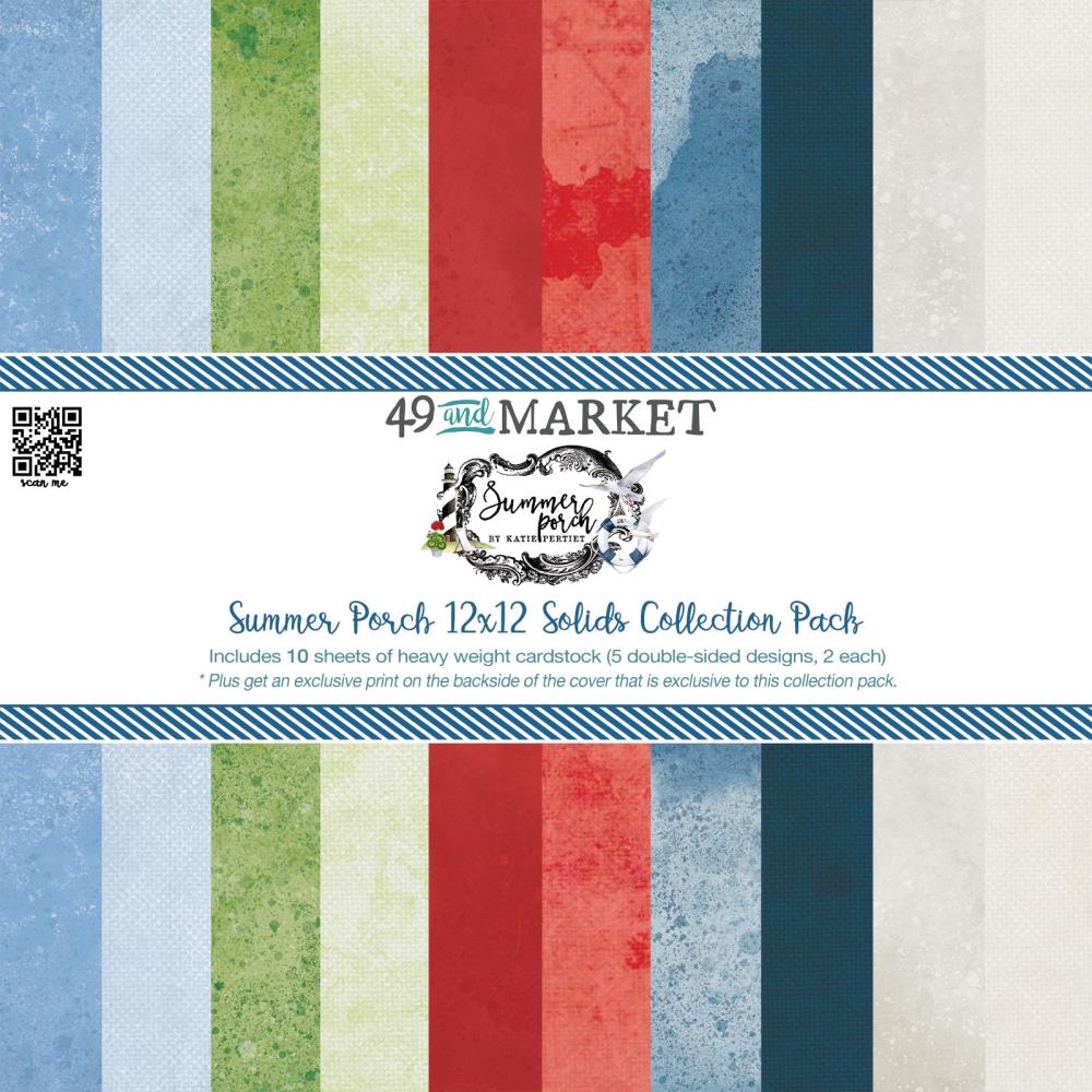 49 And Market Collection Pack 12"X12" - Summer Porch Foundations