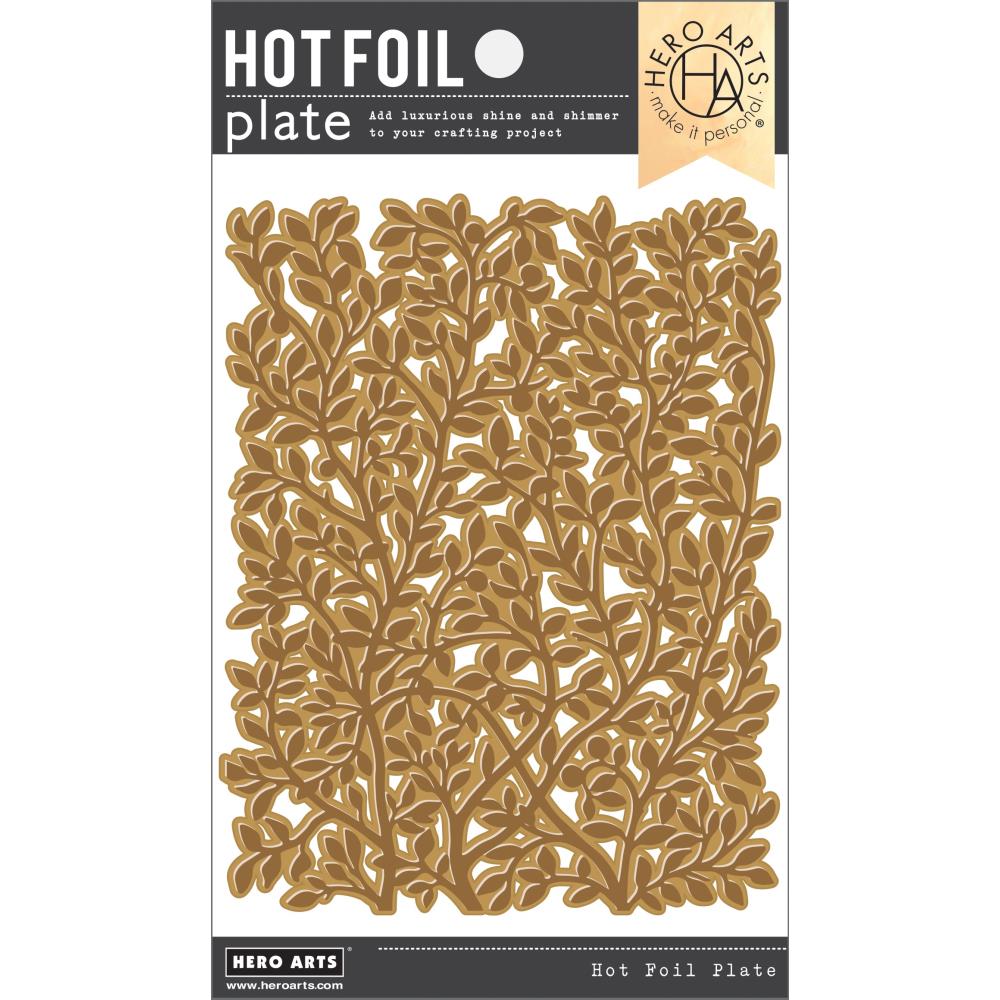 Hero Arts Hot Foil Plate - Vine