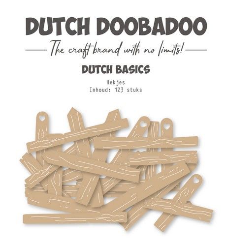 Dutch Doobadoo Die Cuts Zäune 123 St