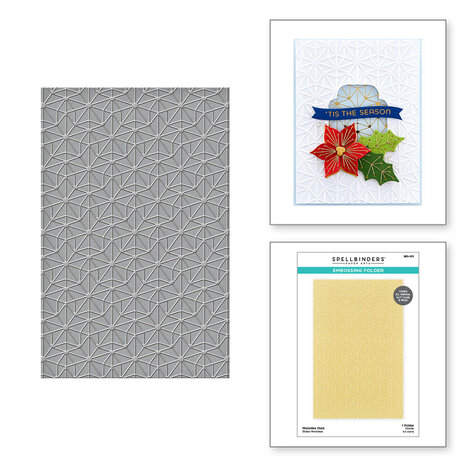 Spellbinders - Monoline Stars Embossing Folder