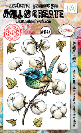 AALL and Create - Stamp Set A6 Cotton Twitterer