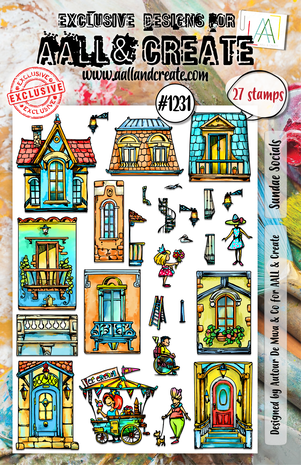 AALL & Create - Stamp Set A5 Sundae Socials