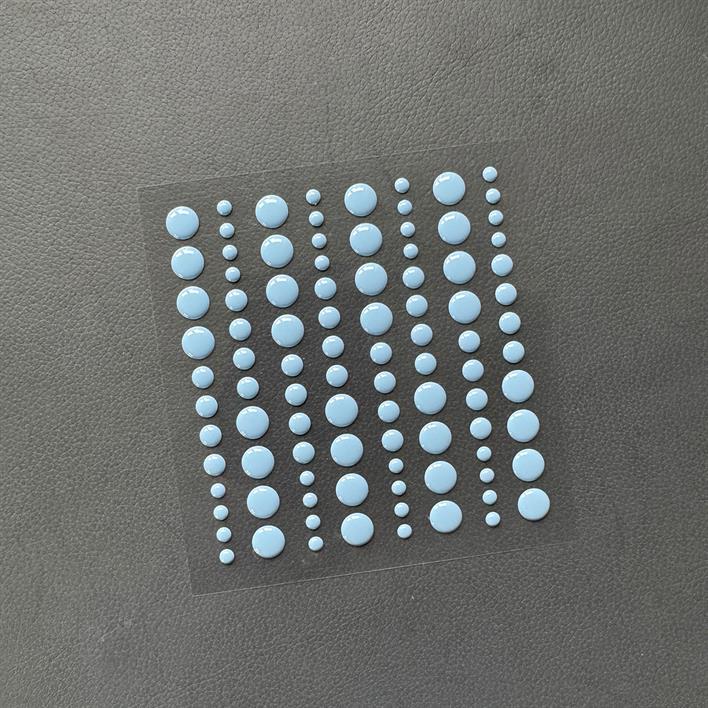 Simple and Basic - Enamel Dots "Medium Blue" (96 pcs)"