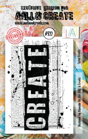 AALL & Create - Stamp Set A7 Splat Create