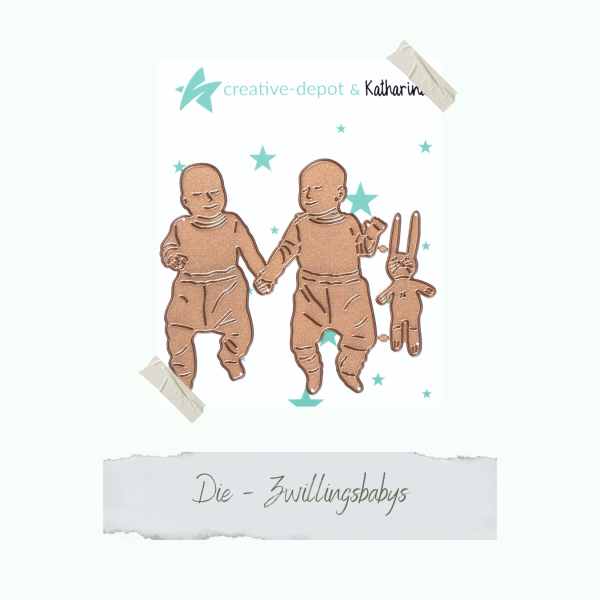 Creative Depot -  Die - Zwillingsbabys 