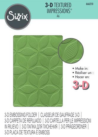 Sizzix • 3D Textured Impressions Defined Petals