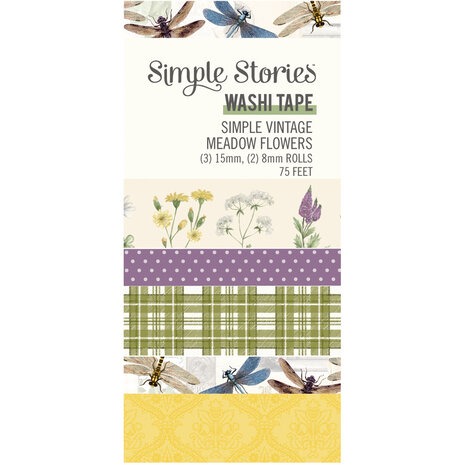 Simple Stories - Simple Vintage Meadow Flowers Washi Tape