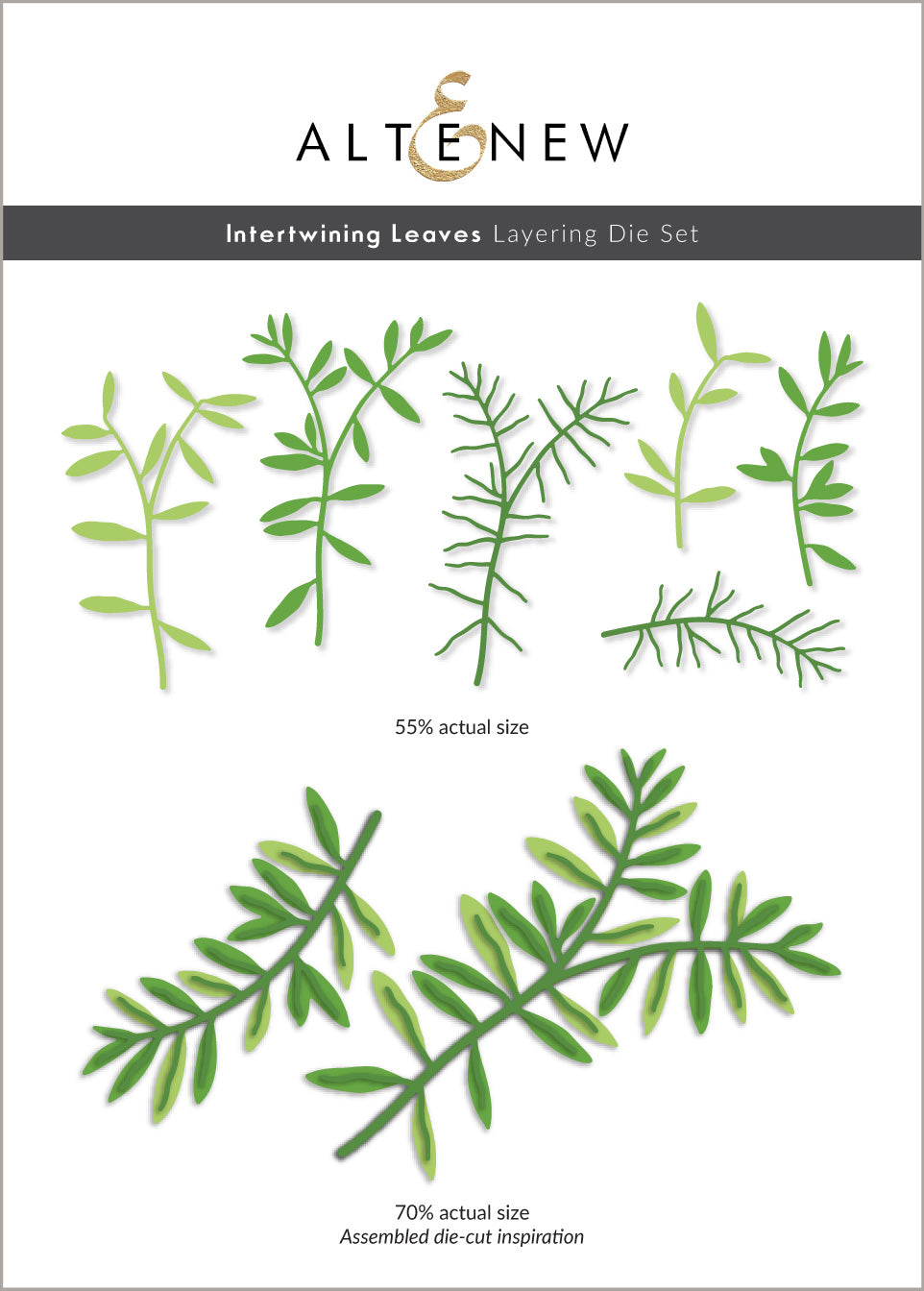 Altenew - Intertwining Leaves Layering Die Set