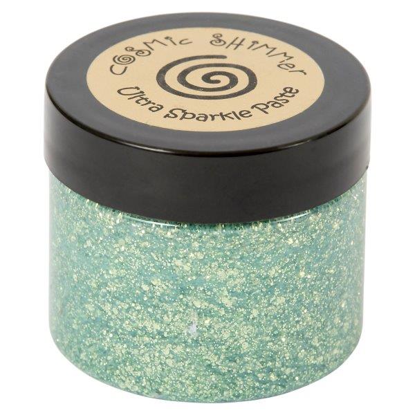 Cosmic Shimmer Ultra Sparkle Texture Paste Sea Green 50ml