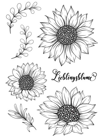 MEMORIES4YOU STEMPEL (A6) "SONNENBLUME"