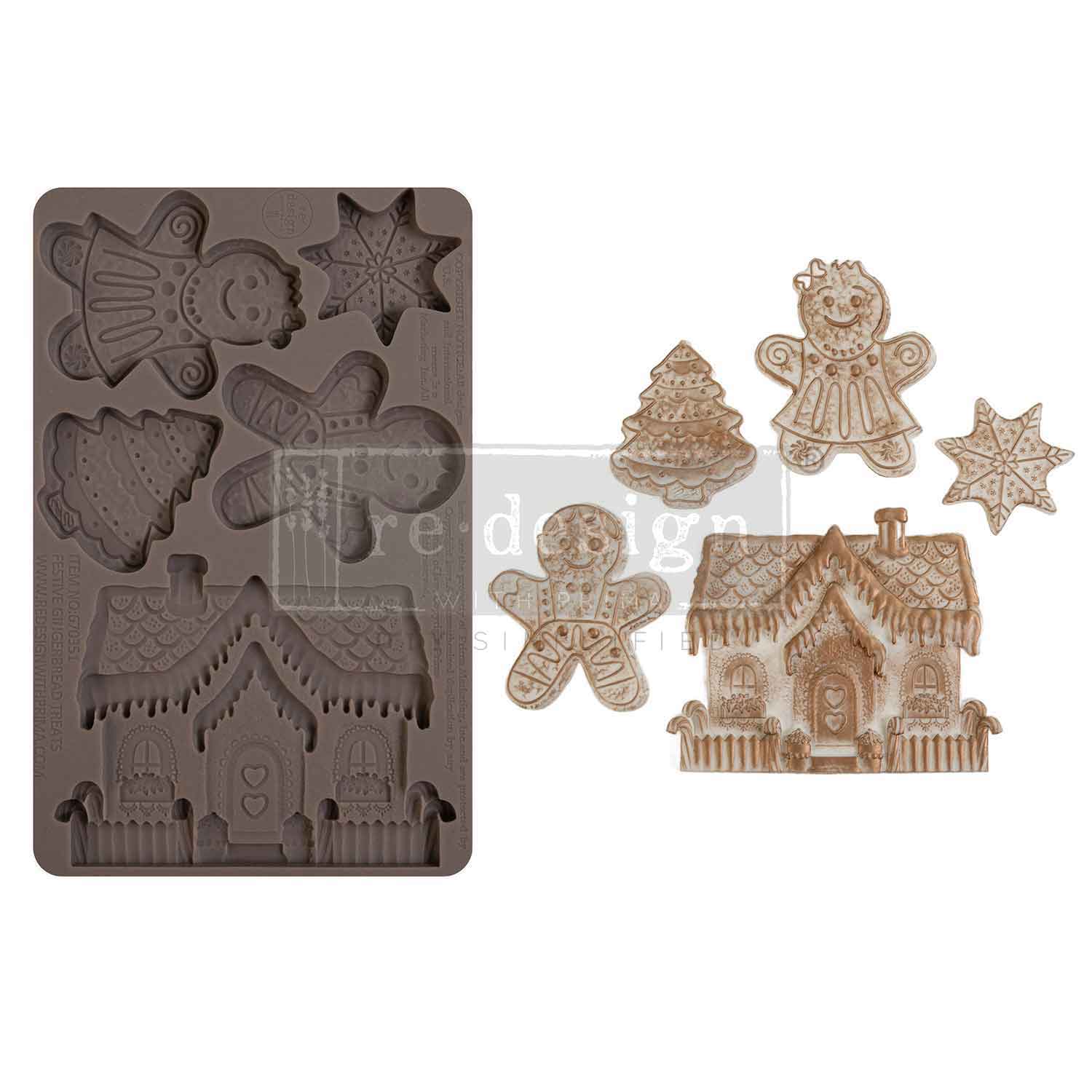 Re-Design with Prima - Festive Gingerbread Treats