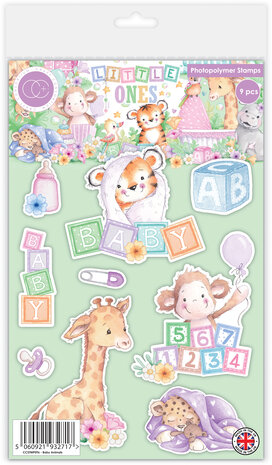 Craft Consortium - Little Ones Photopolymer Stamp Set Animals