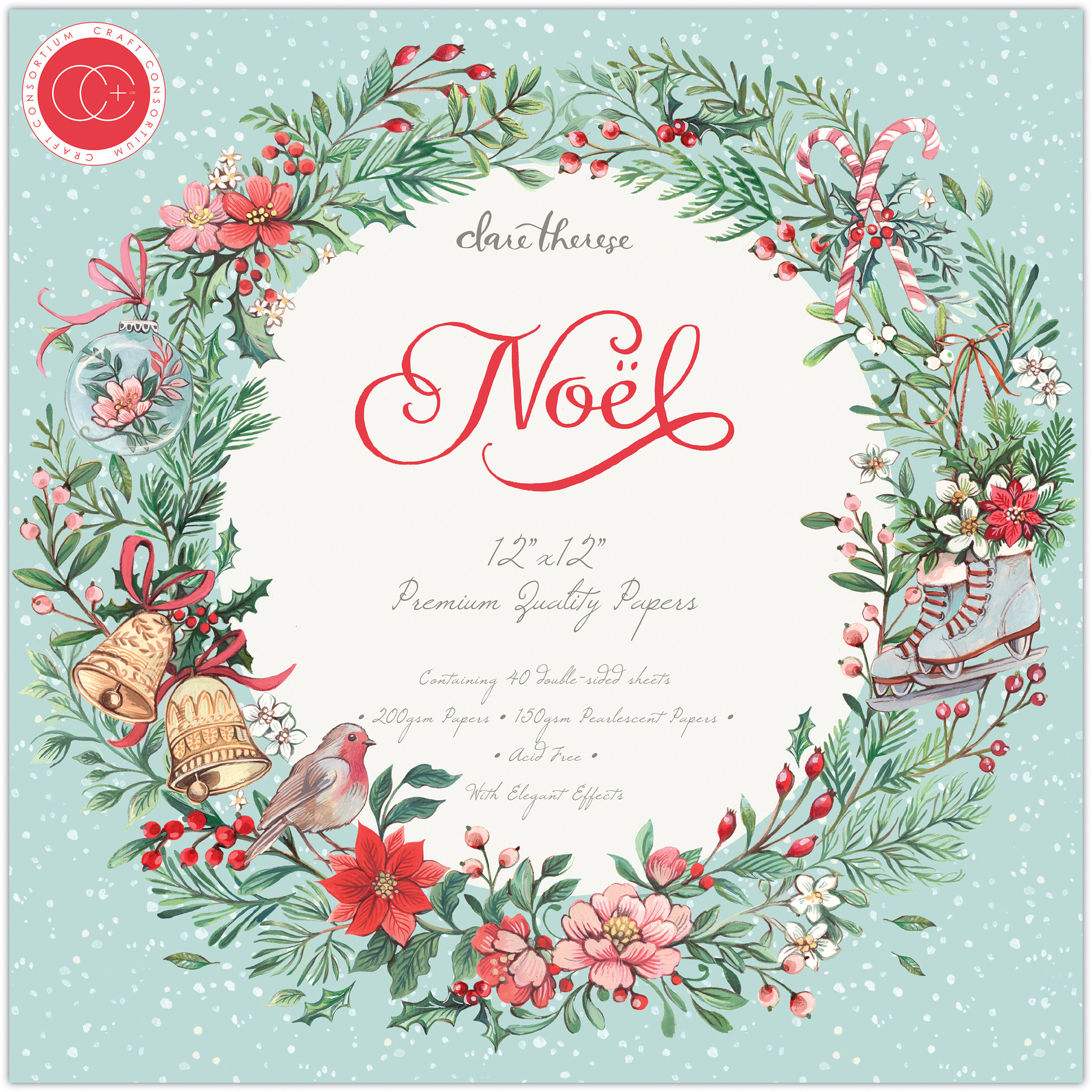 craft-consortium-noel-12x12-inch-paper-pad-ccppad0