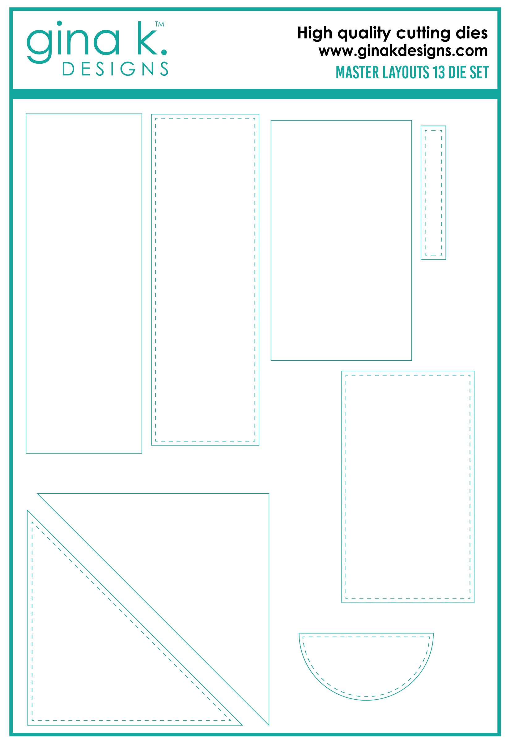 Gina K Designs - DIE- Master Layouts 13