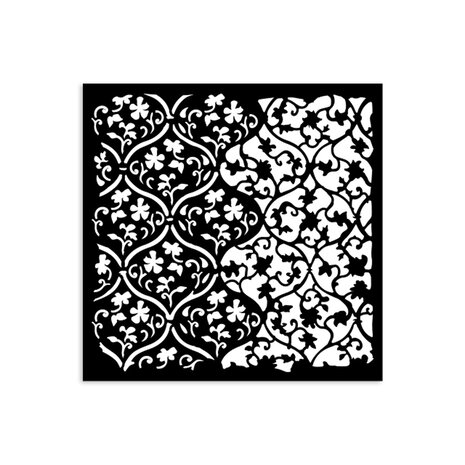 Stamperia - Tapestry Thick Stencil 12x12cm