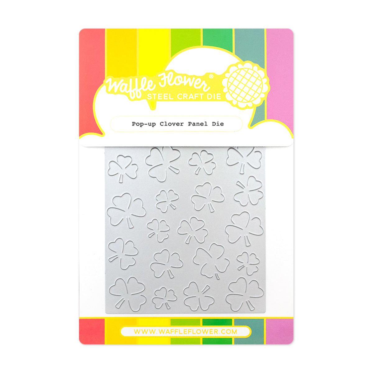 Waffle Flower - Pop-up Clover Panel Die