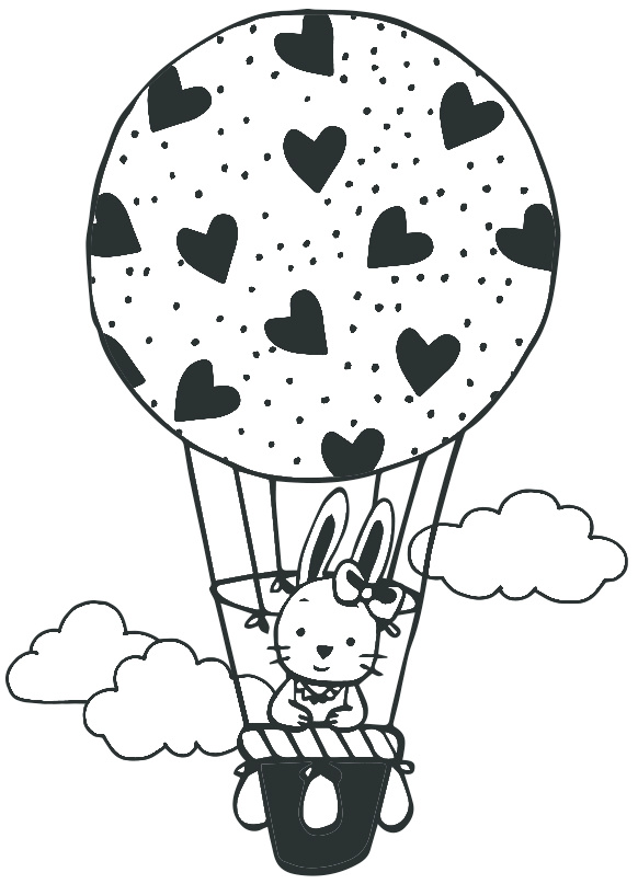 aladine-rubber-stamp-hot-air-balloon-01774