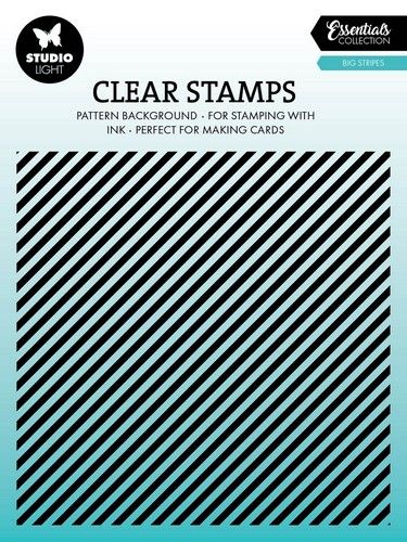 Studio Light Clear stamp Big stripes Essentials nr.629