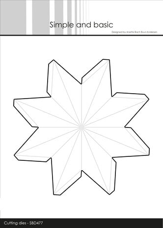 Simple and Basic - Star Ornament - Large Dies