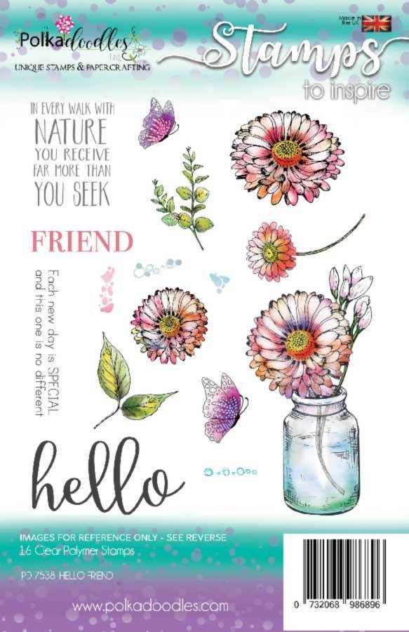 polkadoodles-hello-friend-clear-stamps-pd7538