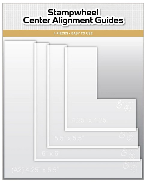 Altenew - Stampwheel - Center Alignment Guides