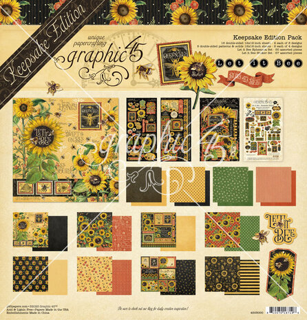 Graphic 45 - Let it Bee Keepsake Edition