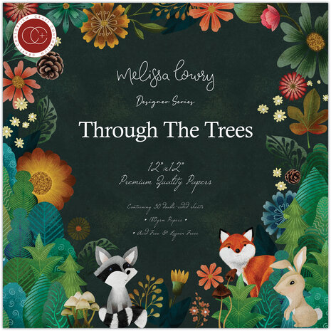 Craft Consortium - Through The Trees 12x12 Inch Paper Pad