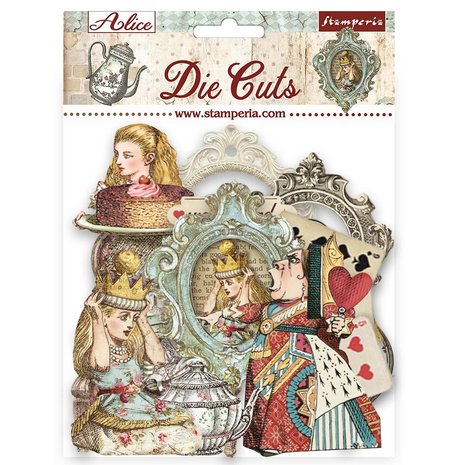 Stamperia - Alice Die Cuts (67pcs)