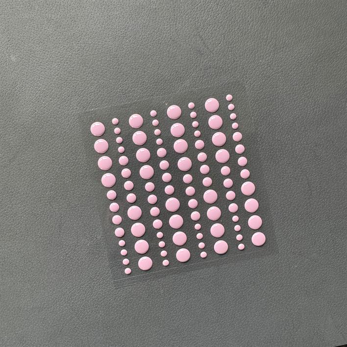 Simple and Basic - Enamel Dots "Light Pink" (96 pcs)"