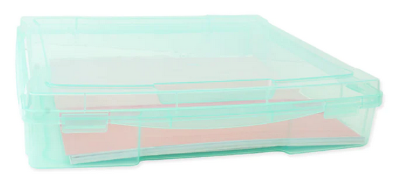 Caja para papeles 12"x12" Kimidori Colors Mint