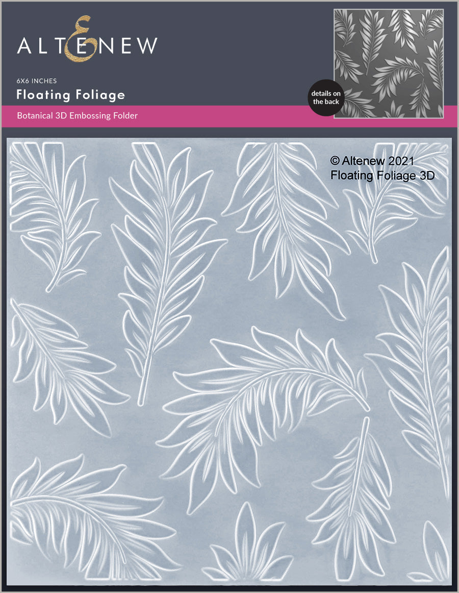 Altenew - Floating Foliage 3D Embossing Folder 