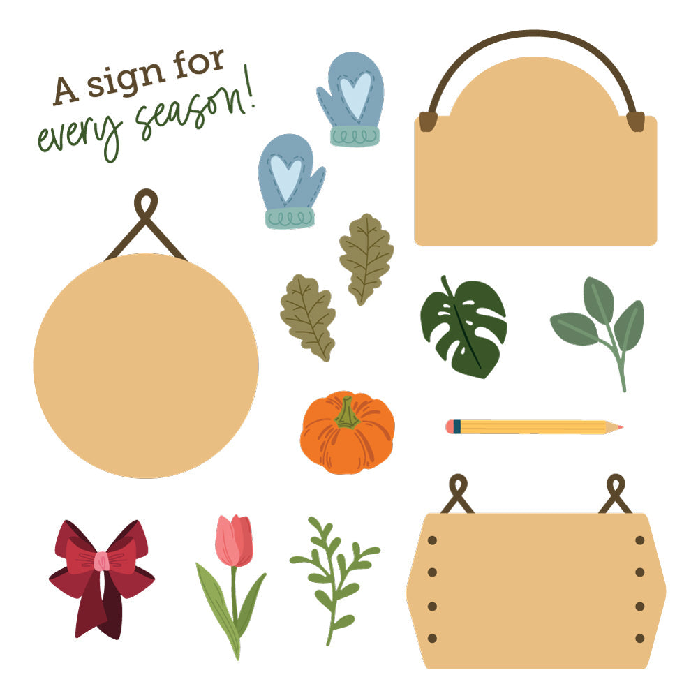 Honey Bee - Lovely Layers: Seasonal Signs - Honey Cuts 