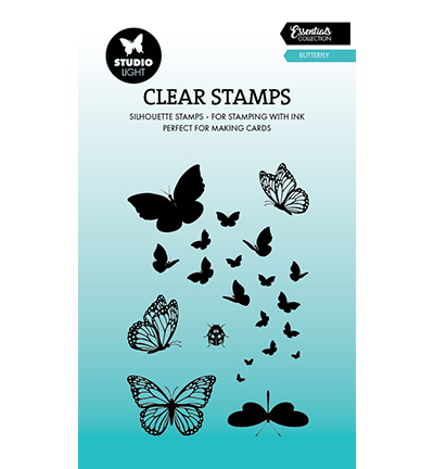 SL Clear Stamp Butterfly Essentials nr.738