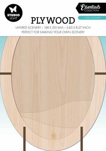 Studio Light Plywood Oval scenery Essentials nr.05