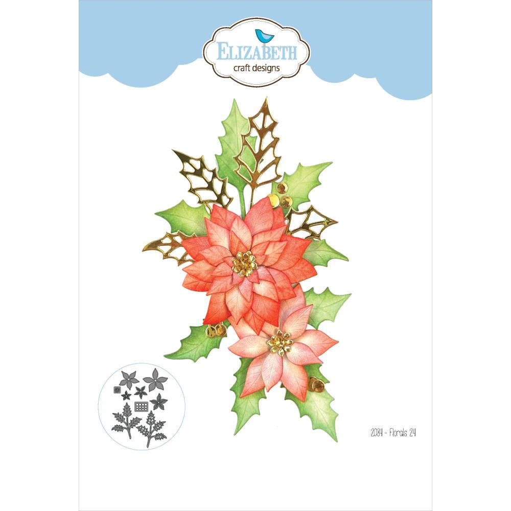 Elizabeth Craft Metal Die - Florals 24