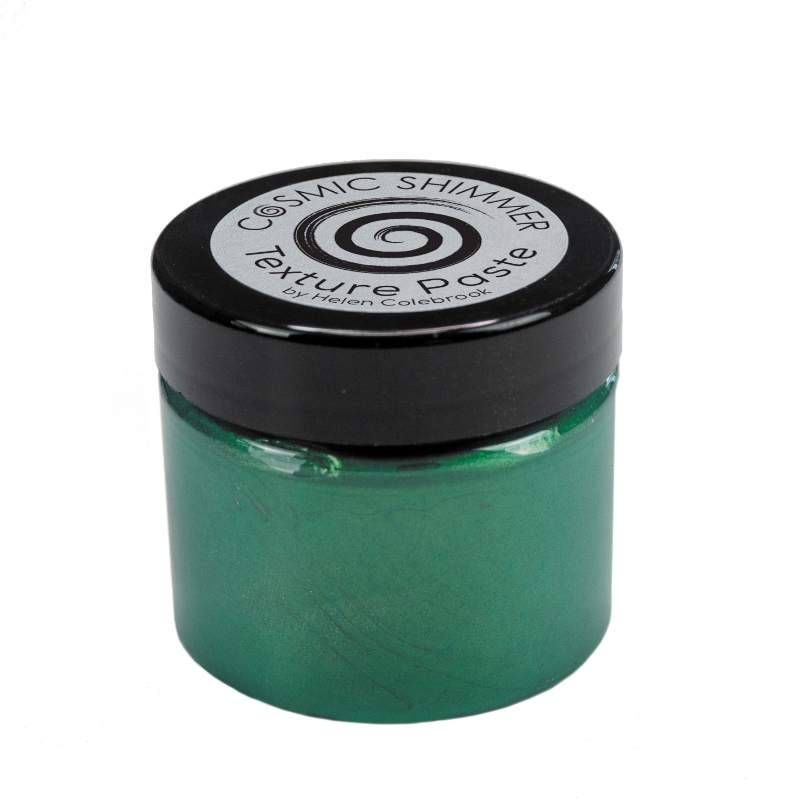 Cosmic Shimmer Helen Colebrook Pearl Texture Paste Emerald Depths 50ml