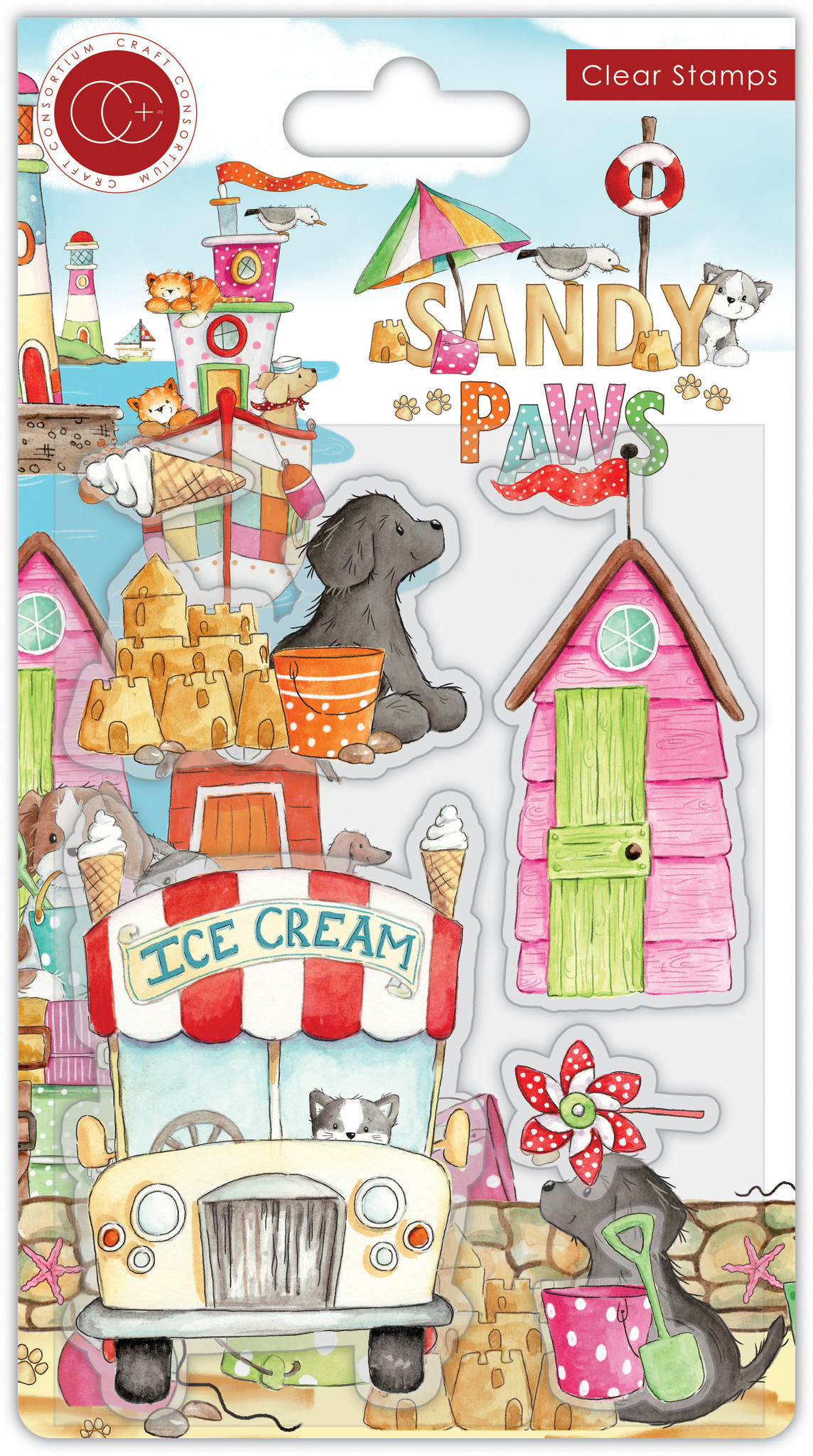 craft-consortium-sandy-paws-ice-cream-clear-stamps