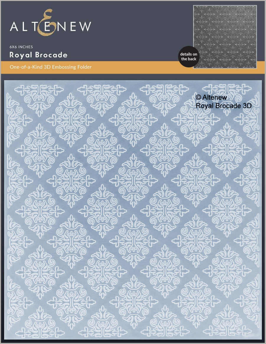 Altenew - Royal Brocade 3D Embossing Folder 