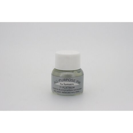 All-Purpose Ink Bottle Platinum 15ml 