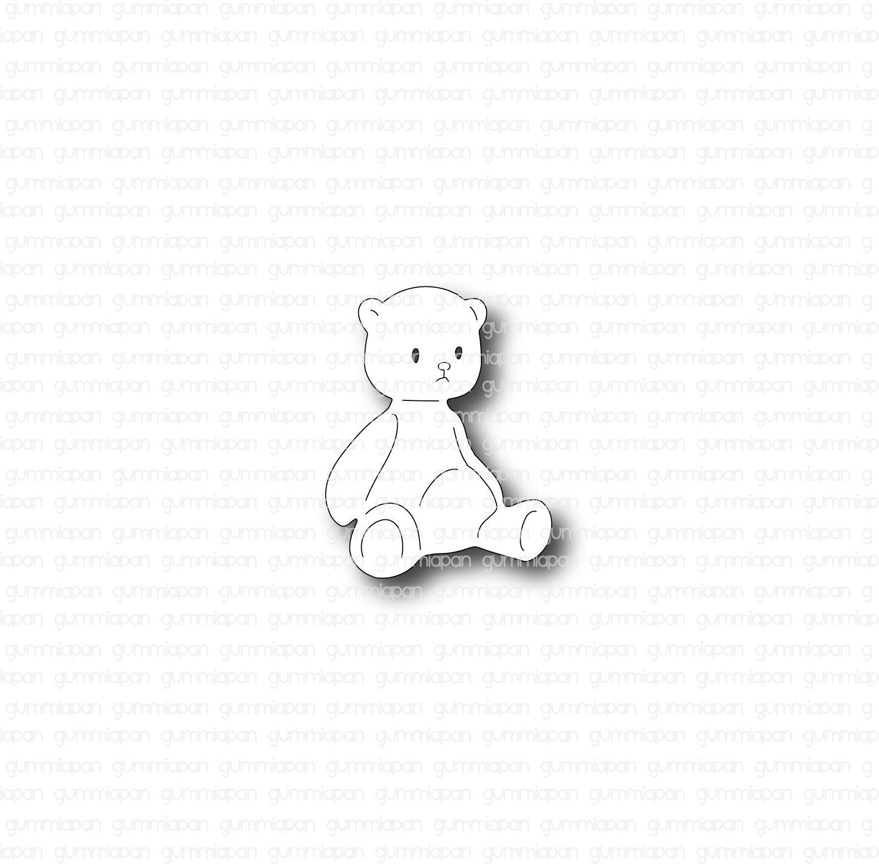 Gummiapan - Small teddy bear