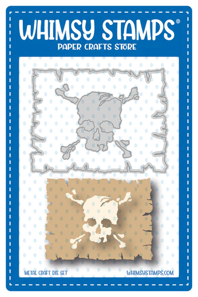 Whimsy Stamps - Treasure Map Die Set