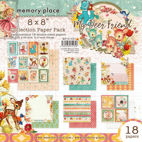 Memory Place - My Deer Friend 8x8 Inch Paper Pack