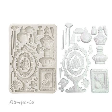 Stamperia - Masquerade Silicon Mould A5 Beauty Accessories