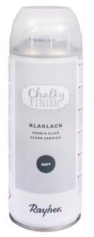 Chalky Finish Spray Klarlack matt