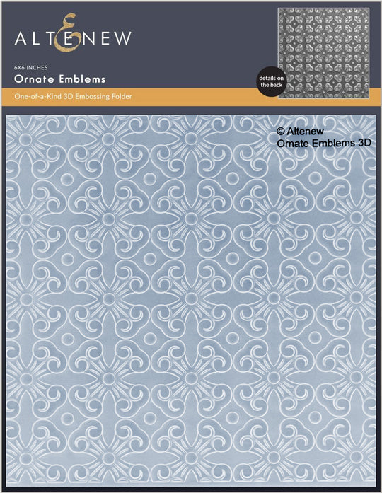 Altenew - Ornate Emblems 3D Embossing Folder