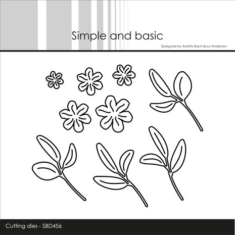 Simple and Basic - Flowers and Leaves Dies