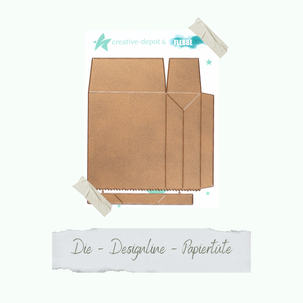 Creative Depot -   Die - Designline - Papiertüte 